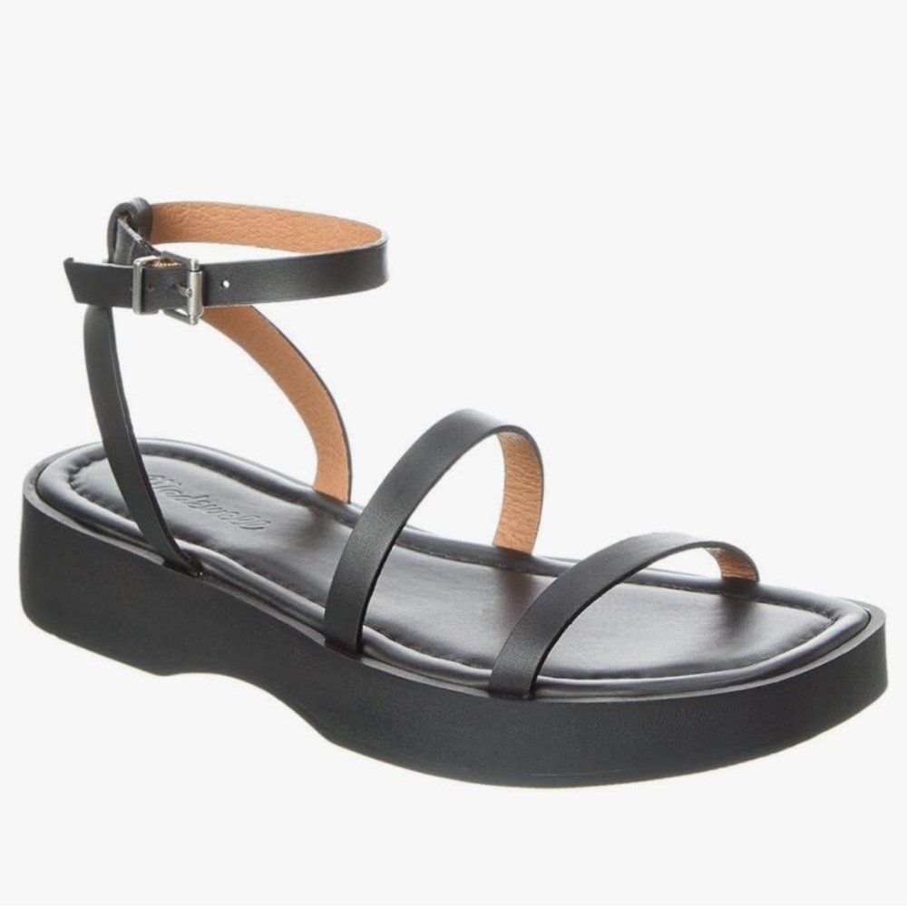Black Strappy Sandals